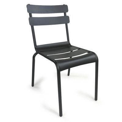 Anzio Stackable Aluminium Side Chair 