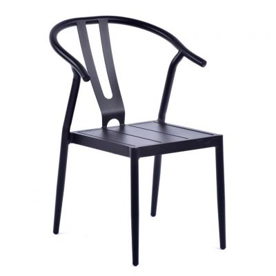 Matador Aluminium Side Chair - Black
