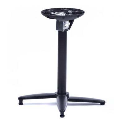 AL Table Base Folding Plastic Top Black