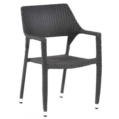 Oasis Rattan Arm Chair - Stackable & Hard Wearing - No Cushion