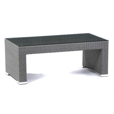 Oasis Rattan Coffee Table - Glass Top