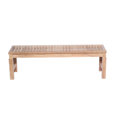 Teak Backless Bench 150cm