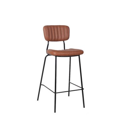 Commercial Vintage Light Brown Sudbury Bar Chair For Restaurants, Bars & Cafes