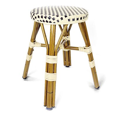 Paris Bistro Stackable Stool - Cream/Brown