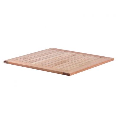 Hardwood Square 80x80cm Table Top