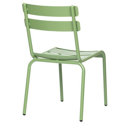 Anzio Aluminium Side Chair - Green