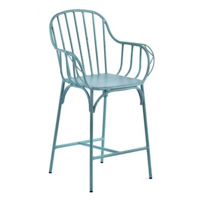 Cellini Mid Height Arm Chair Vintage Light Blue