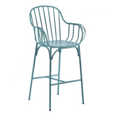 Cellini Bar Arm Chair Vintage Light Blue