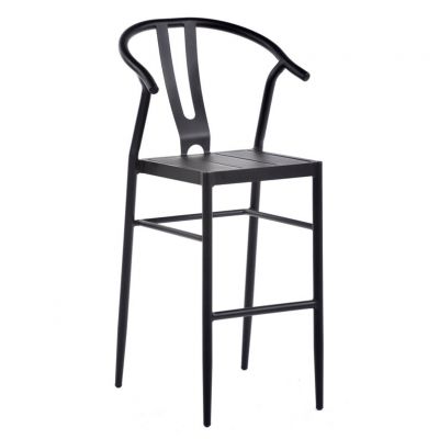 Matador Aluminium Bar Chair - Black