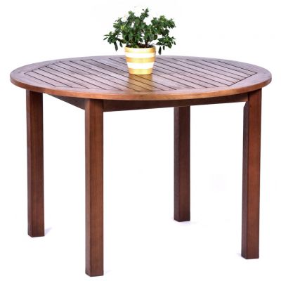 Melton Hardwood Table - Round Diameter 110cm- Round Commercial Table