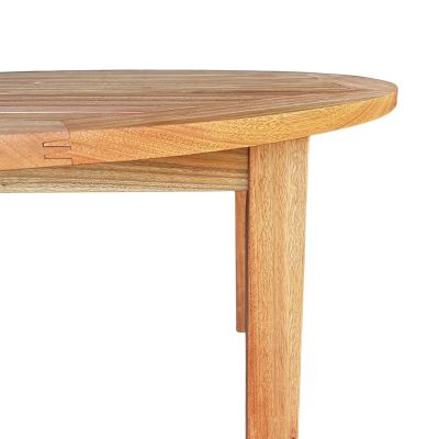 Melton 120cm Round Hardwood Dining Table