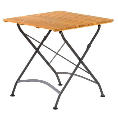 Newark Folding Table - Square 75 x 75cm - Space Saving High Quality Furniture