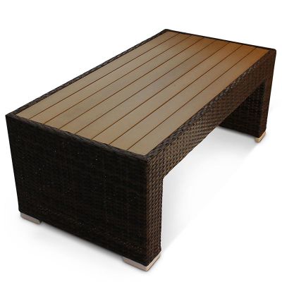 Classic Rattan Coffee Table - Plaswood Top