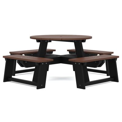 Eco 8 Seat Round Picnic Table 185cm