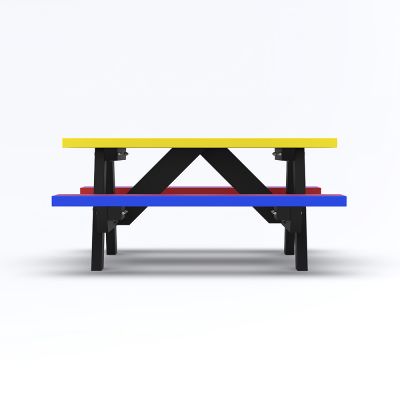 Eco Infant A-Frame Picnic Table 105cm Rainbow