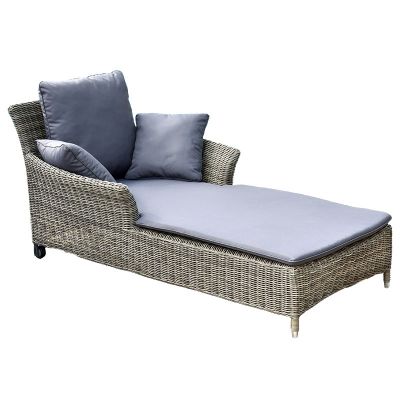 Regent Rattan Sunlounger