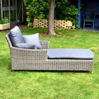 Regent Rattan Sunlounger