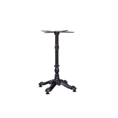 Sandringham Base Pedestal - Traditional Style Table Base Adjustable Feet - 54 x 70cm (Black)