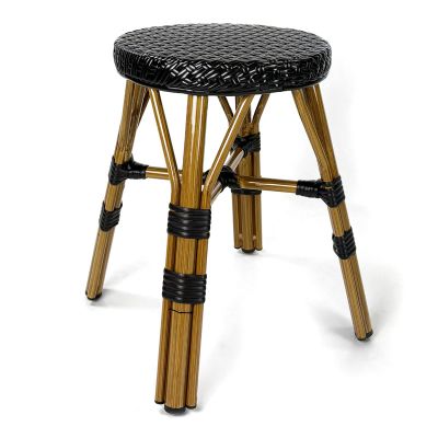Paris Bistro Stackable Stool - Black