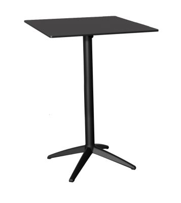 Black Base Pedestal Flip Top - Suitable for Table Tops 70 & 80cm Square & Round