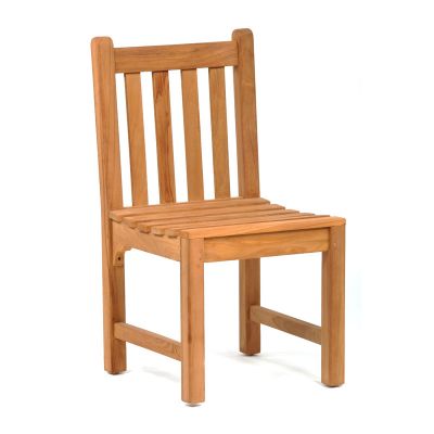 Benson Side Chair - Grade A Teak - High Quality Indoor / Outdoor Seat - Flat Packed