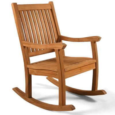 Premier Rocking Chair - Grade A Teak - High Quality Indoor / Outdoor Seat - Flat Packed