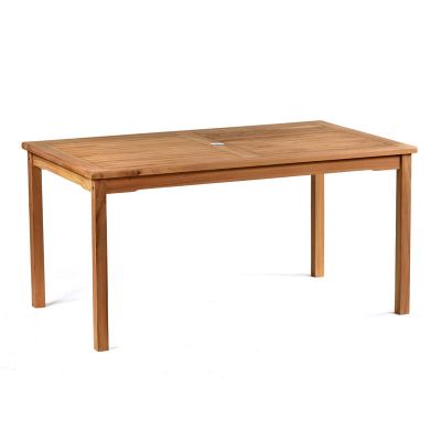 Warwick Great Rectangle Dining Table - 150 x 90cm - Grade A Teak - Flat Packed