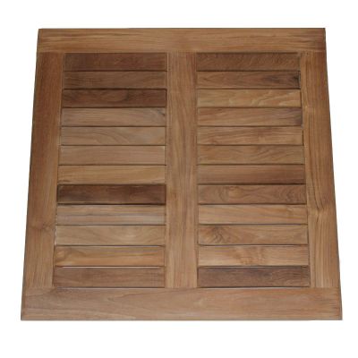 Teak Tabletop Square - 80 x 80cm  - Grade A Teak