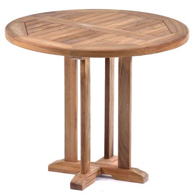 High Quality Teak 70cm Round Dining Table