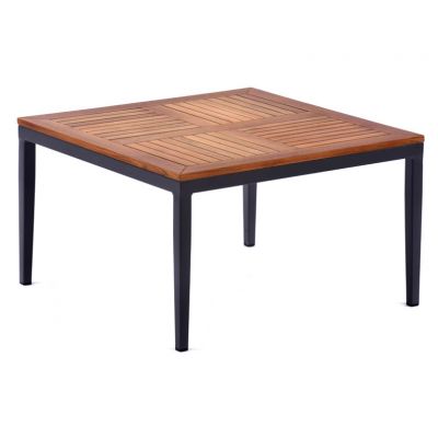Premium Livorno Teak Wood & Aluminium Modular Coffee Table