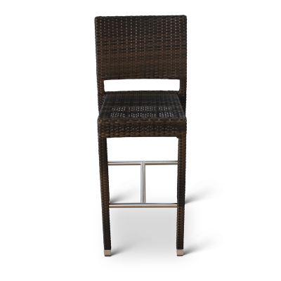 Ascot Bar Stool - Durable Win-Tech Flat Weave Rattan - Durable & Waterproof