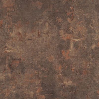 Steel 80x80cm Square Dining Table – Box Frame Base with Rust Brown Werzalit Top