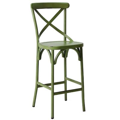 Chia Aluminium Bar Chair Vintage Green