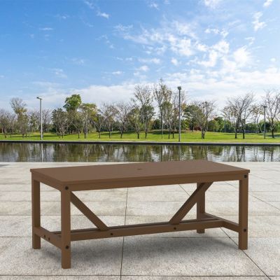 Eco Otto Rectangular 180x90cm Recycled Plastic Table